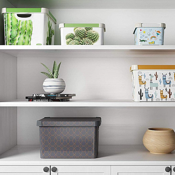 Короб для хранения СТОКГОЛЬМ ART DECO 22л