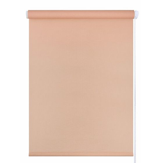 Штора рулонная «Декор», 42,5х175 см, цвет персик