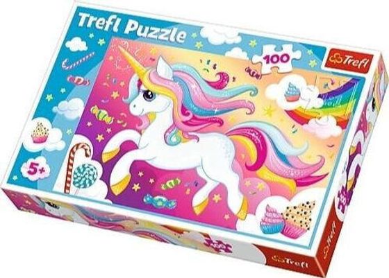 Trefl Puzzle 100 Красивый Единорог