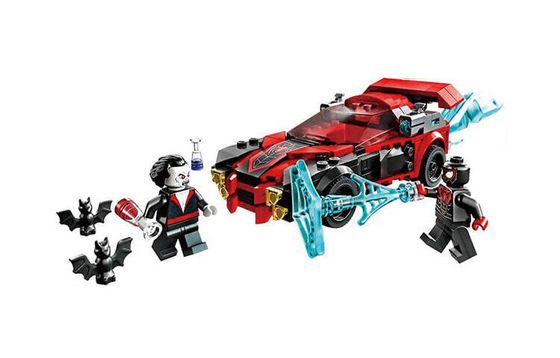 LEGO Miles Morales Vs. Morbius Building Blocks 76244