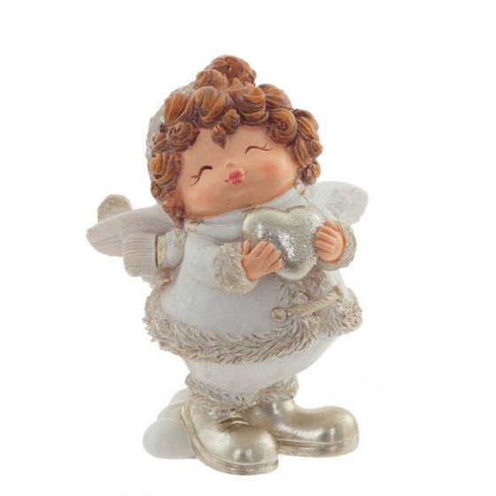 Фигурка декоративная &quot;Ангелочек&quot;, L7 W6,5 H9,5 см, 4в.( цена за один вид)