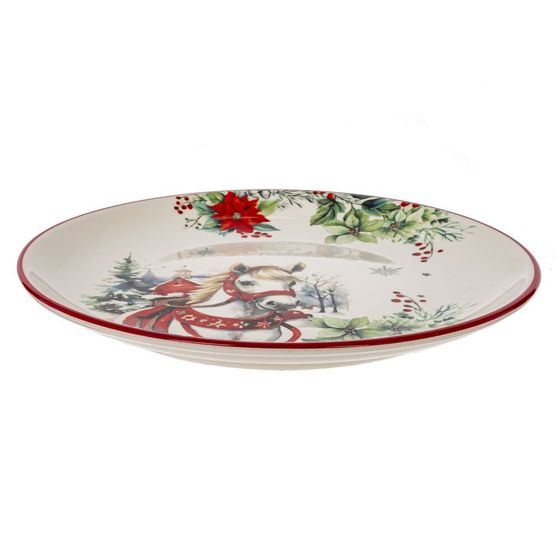 Тарелка &quot;Лошадь&quot;, L21 W21 H2 см