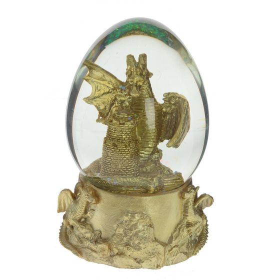 Фигурка декоративная в стекл.шаре &quot;Дракон&quot;, D 7 см, L7 W6 H10 см, 2в.