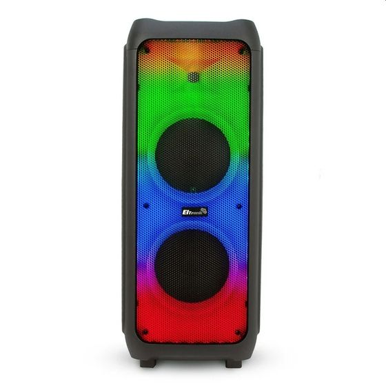 Портативная акустика Eltronic 20-53 Fire box 1200 120Вт TWS 12000мАч черный