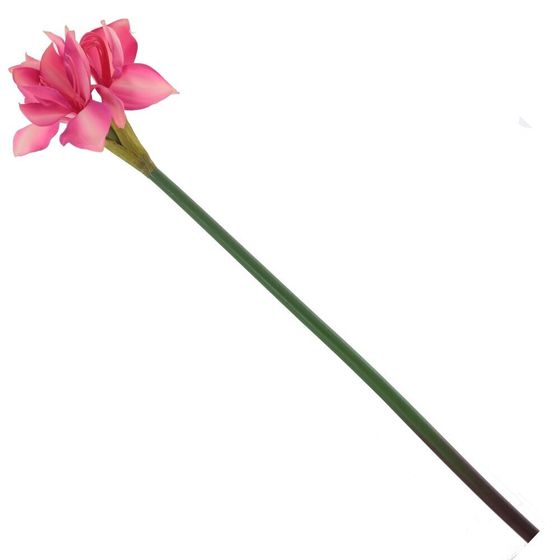 Цветок искусственный &quot;Гиппеаструм&quot;, L15 W15 H77 см