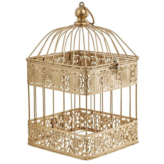 Клетка декоративная, L18 W18 H30 см