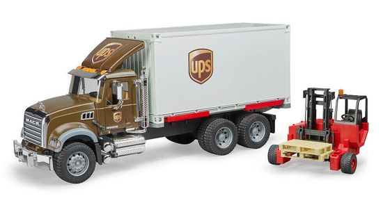 Bruder MACK Granite UPS - Truck - 4 yr(s) - Acrylonitrile butadiene styrene (ABS) - Multicolour