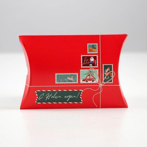 !09 Комплект из 10 коробок 11x8x2 см.: Сборная фигурная «Акварельные шары» 7 штук +Сборная фигурная «Посылка» 3 штуки