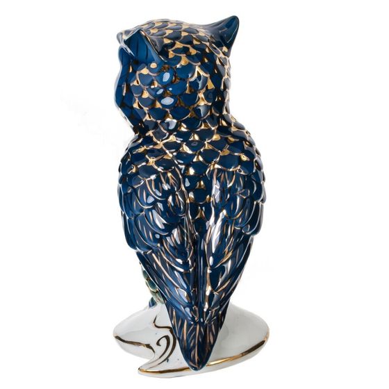Фигурка декоративная "Сова", L8 W10 H16 см, 1 штука. дизайн микс