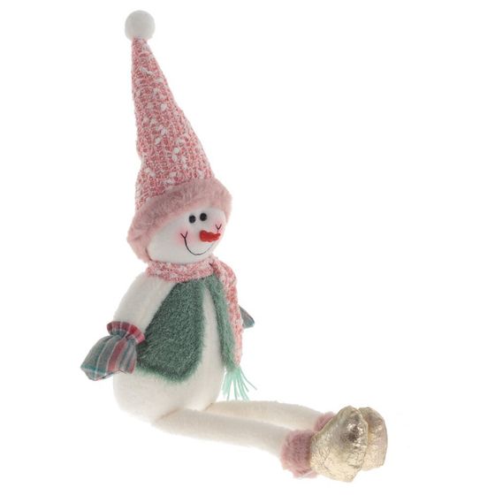 Игрушка набивная &quot;Снеговик&quot;, L21 W10 H72/23 см, 2в.