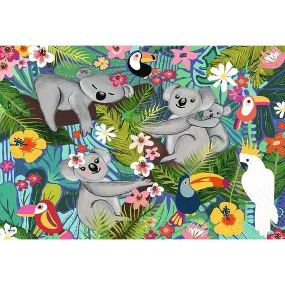 RAVENSBURGER Пазл Коалы и ленивцы 2x24 детали