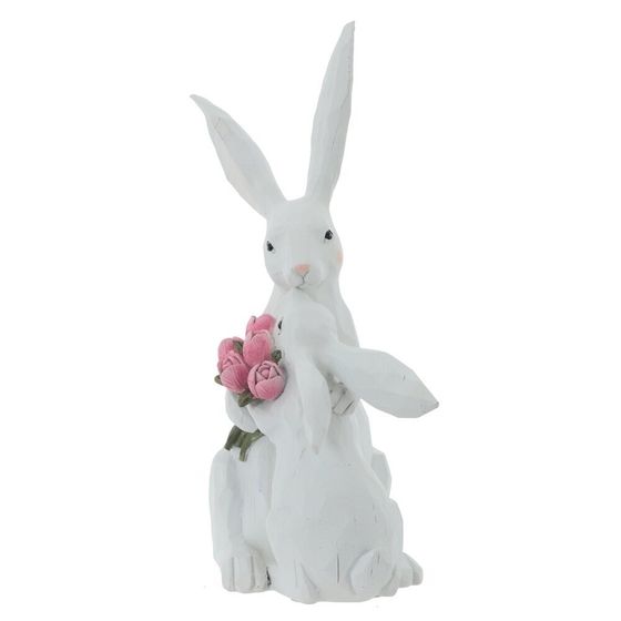 Фигурка декоративная &quot;Зайцы&quot;, L22 W12 H33 см