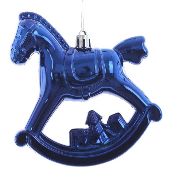 Набор из 2шт, Украшение новогоднее &quot;Лошадка&quot;, L11 W5 H10 см