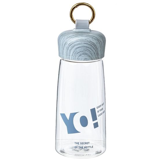 Бутылка, 420 мл, L7 W7 H18 см, дизайн микс