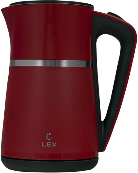 Чайник электрический LEX LXK 30020-3 1.7л 2200Вт красный