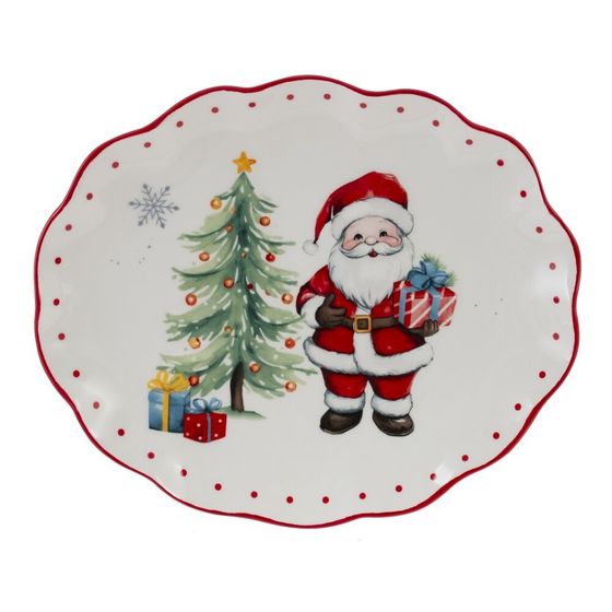Блюдо &quot;Новогодний подарок&quot;, L24 W20 H3 см