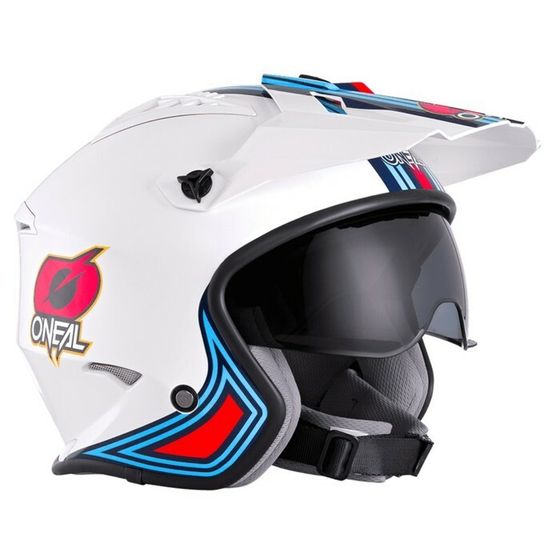 Шлем открытый O&#39;Neal Volt MN1 V24, ABS, глянец, белый/красный, M