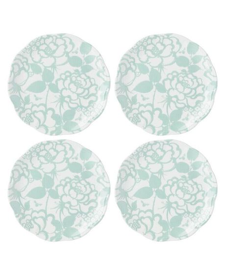 Butterfly Meadow Cottage Accent Plate Set, Set of 4