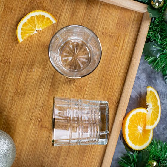 Стакан низкий ДАЛЛАС ГОЛД 2шт 300мл