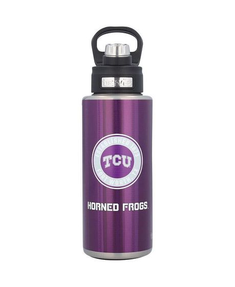 TCU Horned Frogs 32 Oz All In Wide Mouth Water Bottle