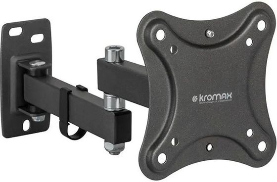 Кронштейн для телевизора Kromax CORBEL-10 титан 22&quot;-75&quot; макс.32кг настенный поворот и наклон (90594)