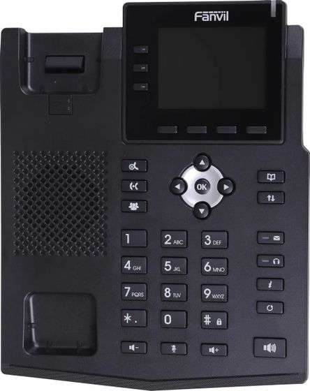 Телефон IP Fanvil X3U черный