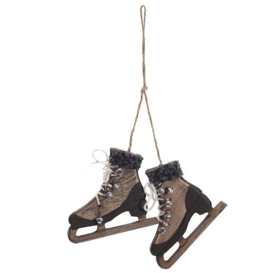 Изделие декоративное подвесное &quot;Коньки&quot;, L10 W5 H10 см