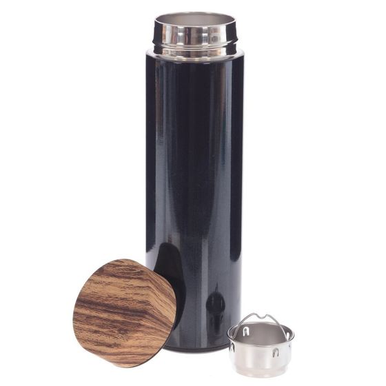 Термос, 500 мл, L6,5 W6,5 H22,5 см, дизайн микс