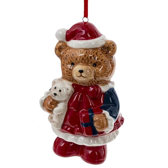 Изделие декоративное подвесное "Медвежонок", L8 W7 H12,5 см, 2в.