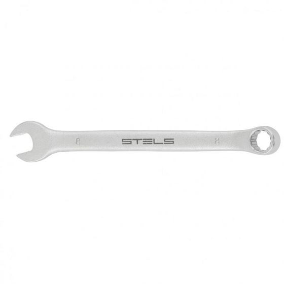 Ключ комбинированный Stels 15208, 12 мм, матовый хром