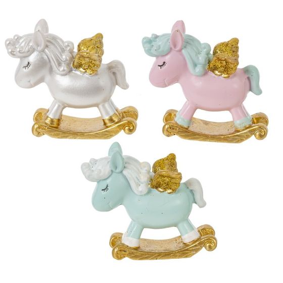 Фигурка декоративная &quot;Лошадка&quot;, L6 W2 H5 см, 3в.