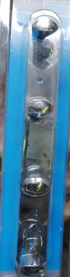 !09 Крючок 4 штуки на планке 004sm40m41 цвет хром