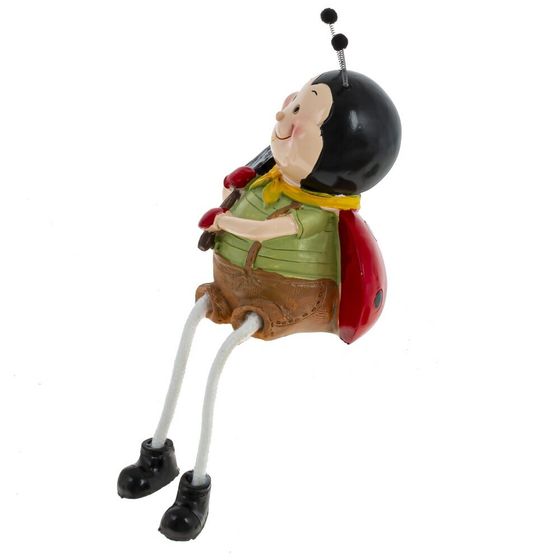 Набор из 2-х фигурок декоративных &quot;Божья коровка&quot;, L10 W7 H14 см