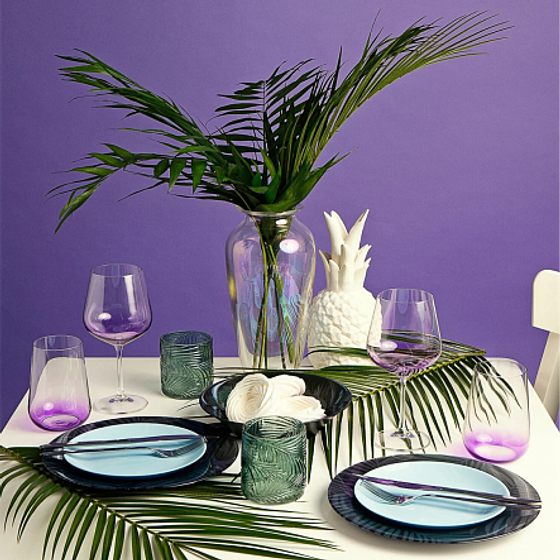 Тарелка десертная ДИВАЛИ ЛАЙТ БЛЮ 19см