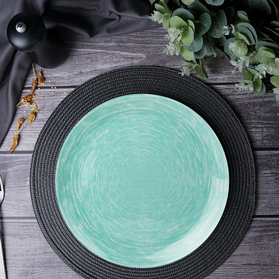 Тарелка обеденная БРАШМАНИЯ ТЮРКУАЗ 26см