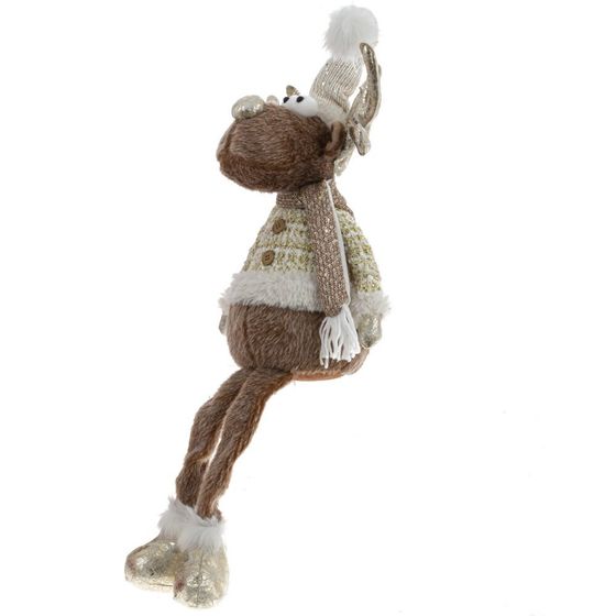 Игрушка набивная &quot;Олень&quot;, L35 W17 H74 см, разм.полк. Lп35 Wп17 Hп28 см