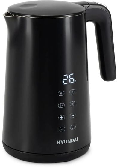 Чайник электрический Hyundai HYK-S4017 1.7л 2200Вт черный