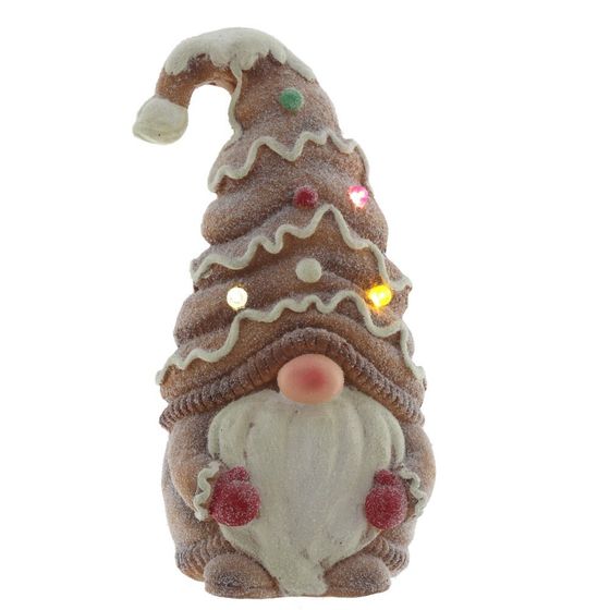 Фигурка декоративная с подсветкой &quot;Гном&quot;(3хААА,н/п), L21 W16 H21 см