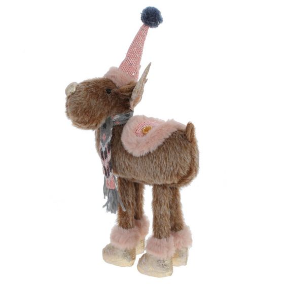 Игрушка набивная &quot;Лось&quot;, L23 W10 H41/33 см