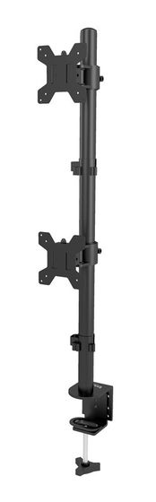 Кронштейн для мониторов Buro M063 черный 17&quot;-27&quot; макс.8кг крепление к столешнице поворот и наклон