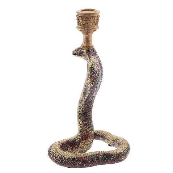 Подсвечник &quot;Змея&quot;, L12,5 W13,5 H24 см, 2в.
