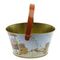 Изделие декоративное "Ведерко пасхальное", L19 W19 H10,5 см