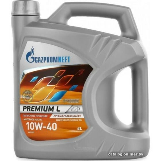 Масло моторное Gazpromneft Premium L 10W-40, 4 л