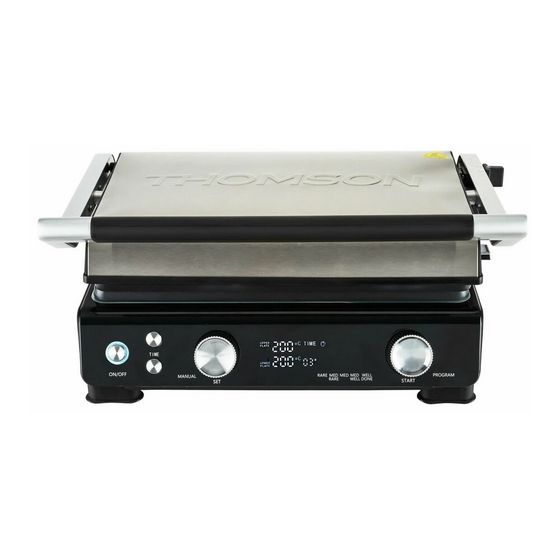 Электрогриль Thomson GC30E01 2000Вт черный