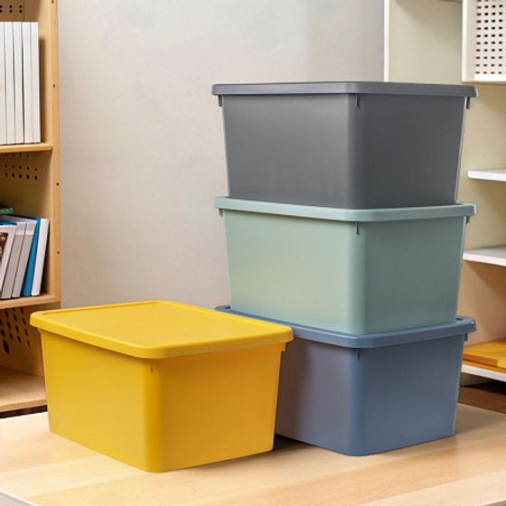 Коробка для хранения STORUM синяя 20л 42.3×31.1×20.7см с крышкой