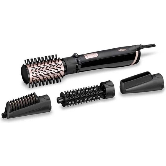 Фен-щетка Babyliss AS200ROE 1000Вт черный/розовый