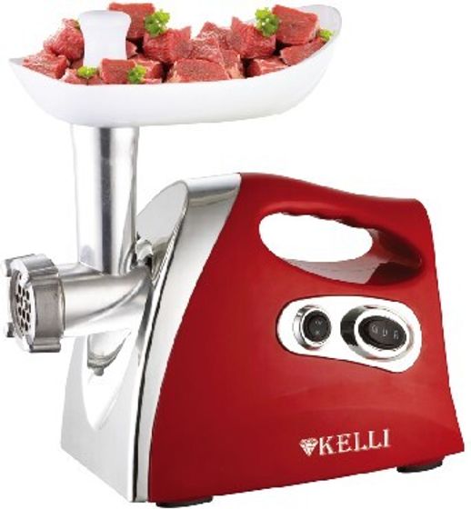 Мясорубка Kelli KL-5004 2600Вт красный