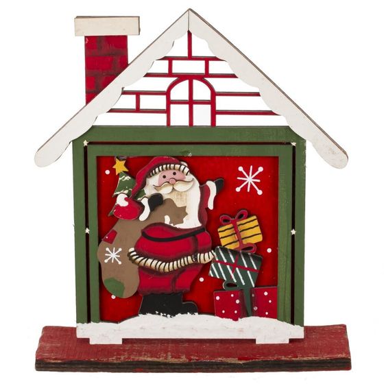 Изделие декоративное &quot;Домик&quot;, L17 W4,5 H19,5 см, 2в.