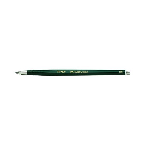 Карандаш цанговый 2.0 мм Faber-Castell TK® 9400 HB зелёный