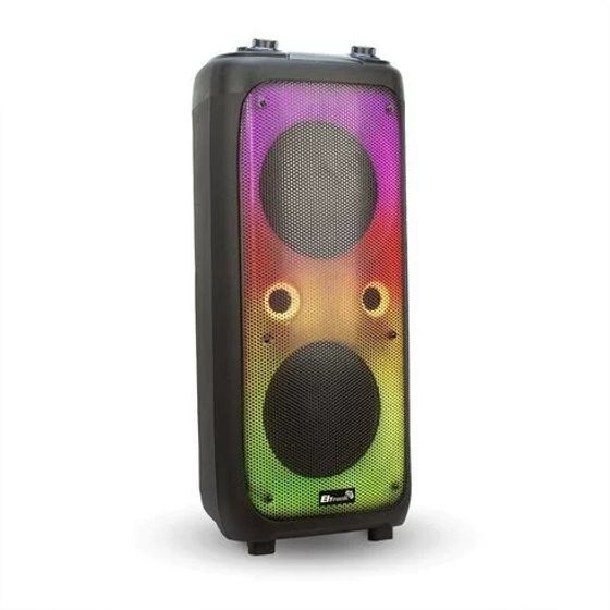 Портативная акустика Eltronic 20-62 Fire box 1000 100Вт LED TWS 7000мАч черный